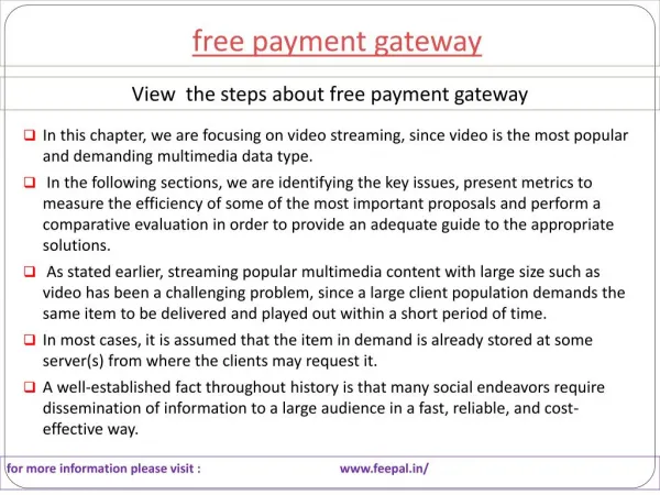 Social network follow the instruction free payment gateway