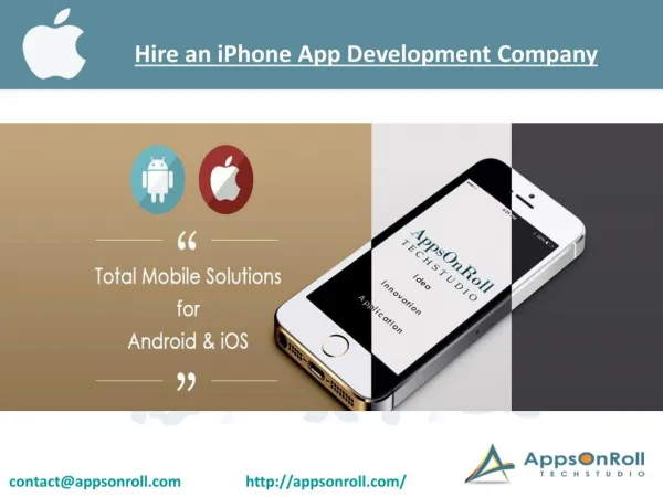 Hire an iPhone App Development Company