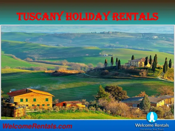 Tuscany Vacation Rentals