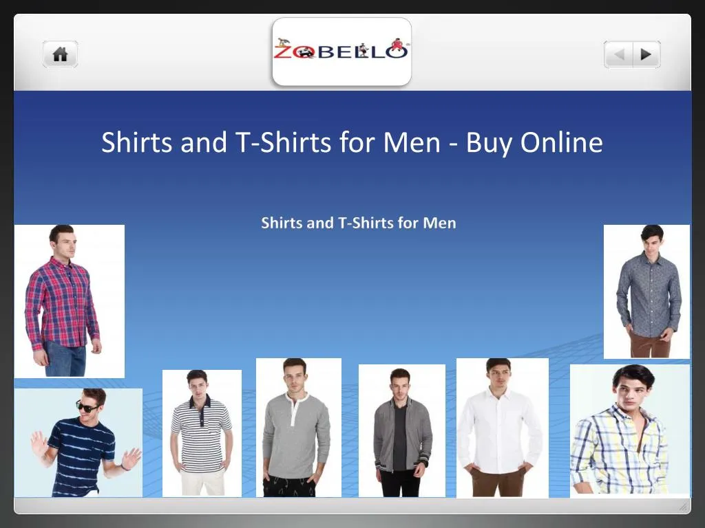 shirts and t shirts for men buy online