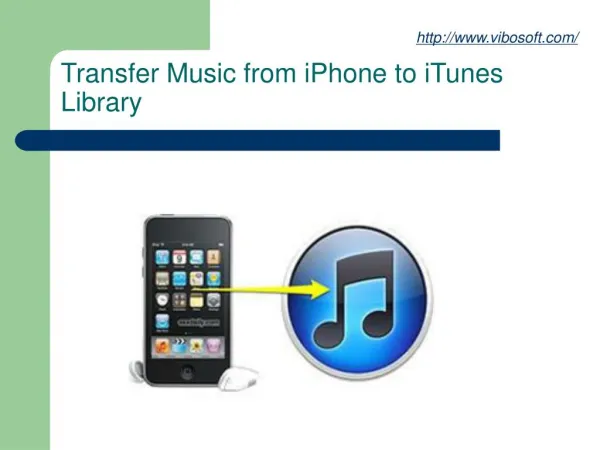 Transfer Music from iPhone to iTunes Library