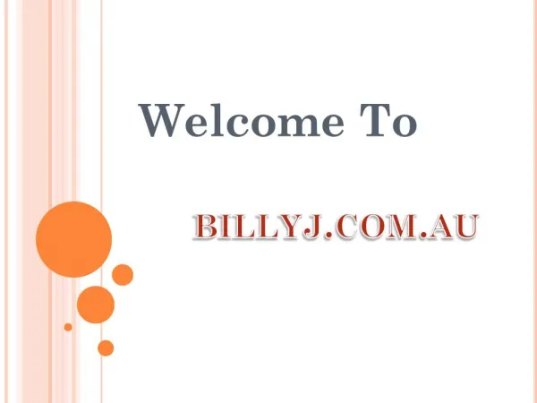 Billy J Boutique – Online Women’s Clothing Store in Australi