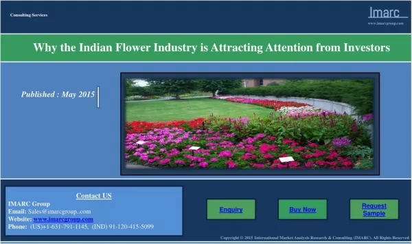 Why the Indian Flower Industry is Attracting Attention from
