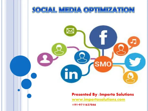 PPT on Social Media Optimization