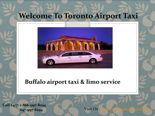 Buffalo airport taxi and limo service