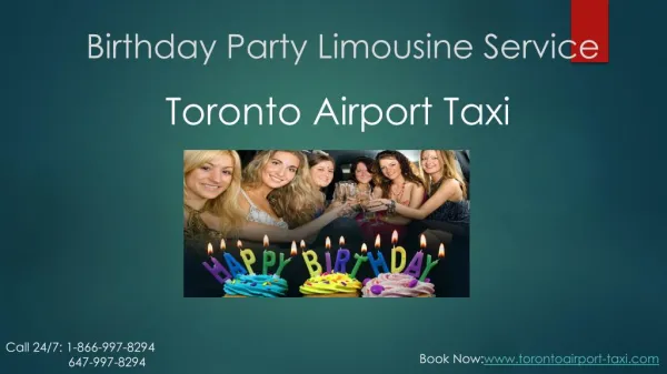 Birthday Party Limousine Service