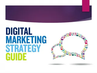 Digital Marketing Strategy Guide. - slide 1
