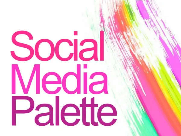 Social Media Palette.