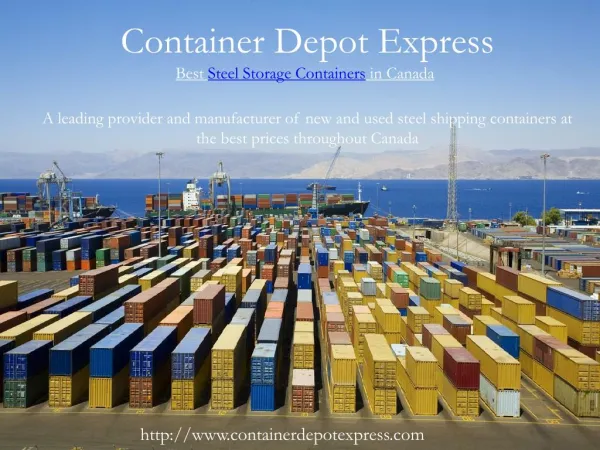 Steel Shipping Containers and Steel Sea containers for sale