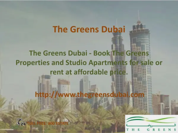the Greens Dubai - Properties For Rent