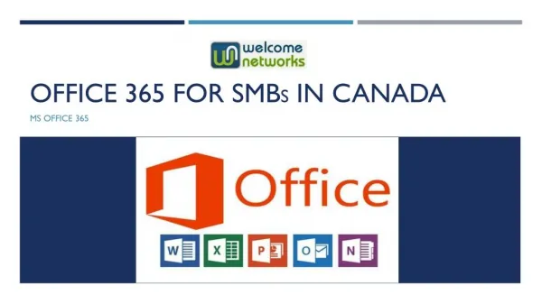 Office 365 for SMBs in Canada