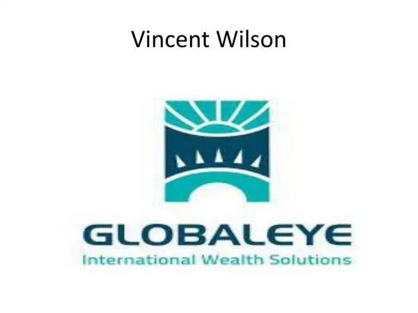 Vincent Wilson globaleye