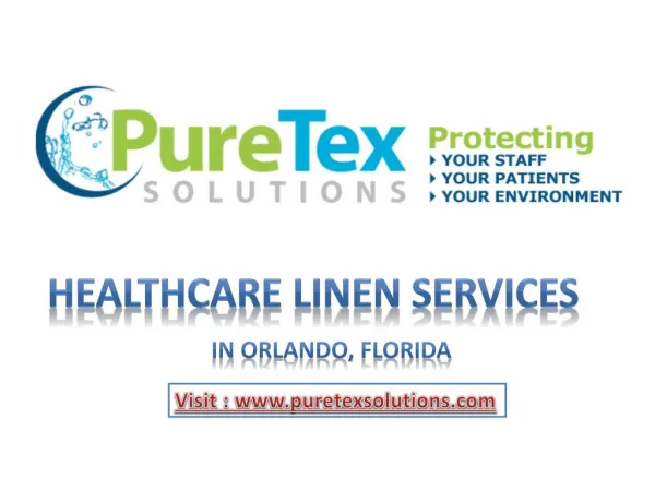 Healthcare Linen Services in Orlando, Florida