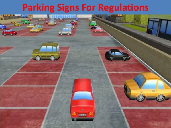 Parking Signs For Regulations