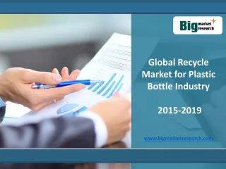 2015-2019 Global Recycle Market for Plastic Bottle Industry