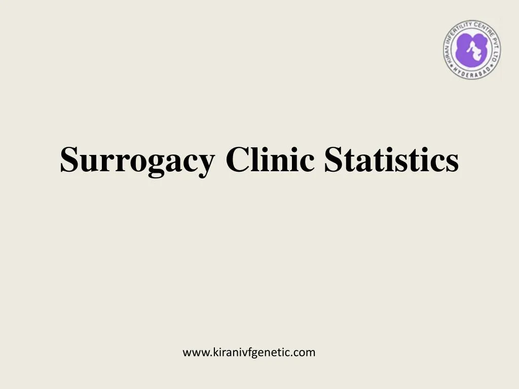 surrogacy clinic statistics