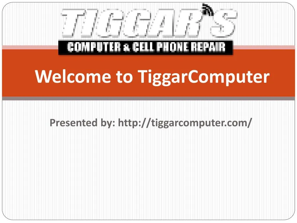 welcome to tiggarcomputer