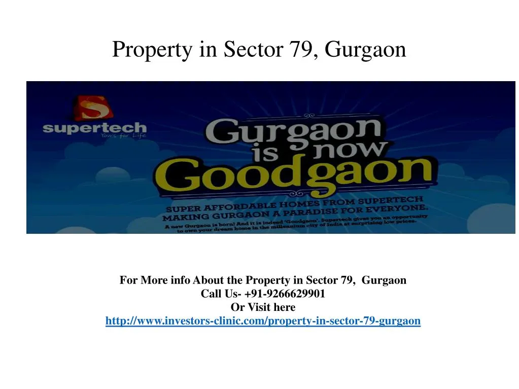 property in sector 79 gurgaon