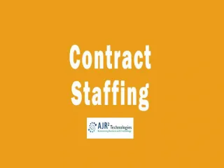 Contract Staffing - slide 1