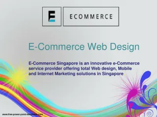 Ecommerce Web Design - slide 1