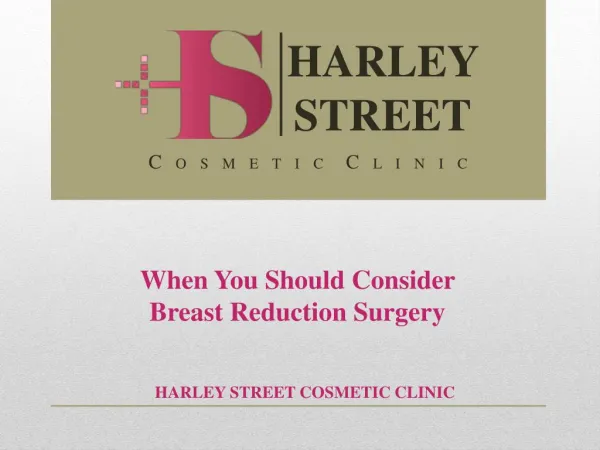 When You Should Consider Breast Reduction Surgery