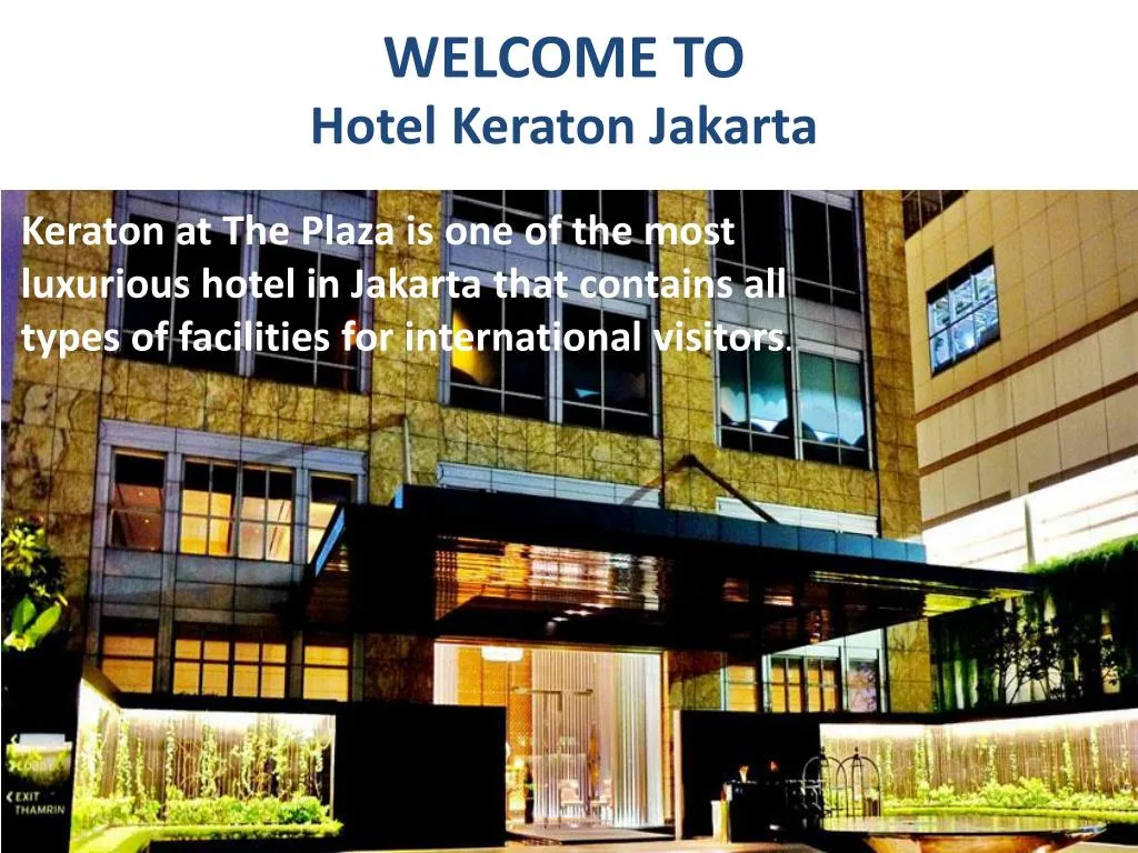 welcome to hotel keraton jakarta