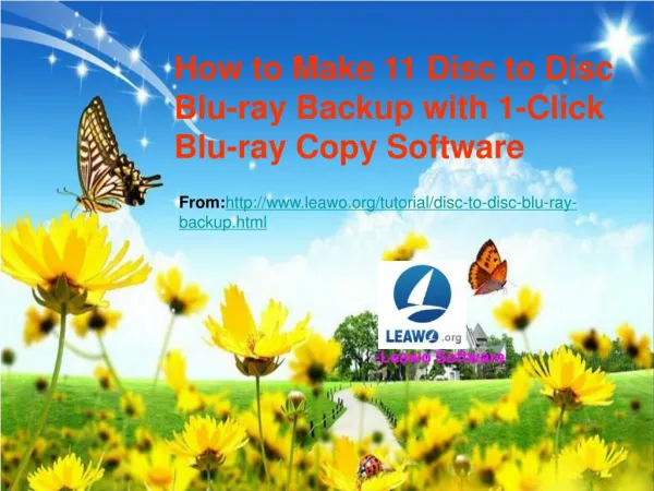 How to Make 1:1 Disc to Disc Blu-ray Backup