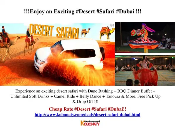 Desert Safari Dubai