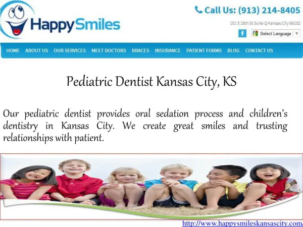 Pediatric Dentist Kansas City, KS