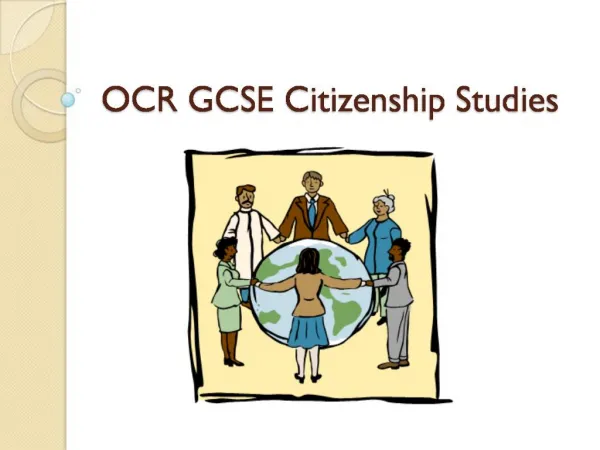 OCR GCSE Citizenship Studies