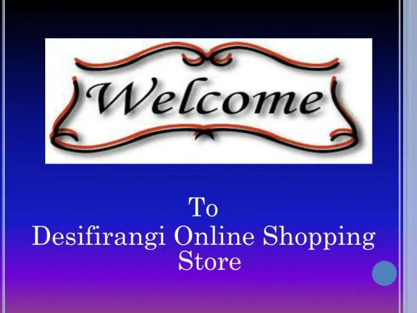 Desifirangi Online Shopping Store for Bridal Lingerie