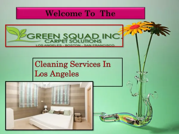 Commercial Cleaning in Los Angeles-Green Squad Inc