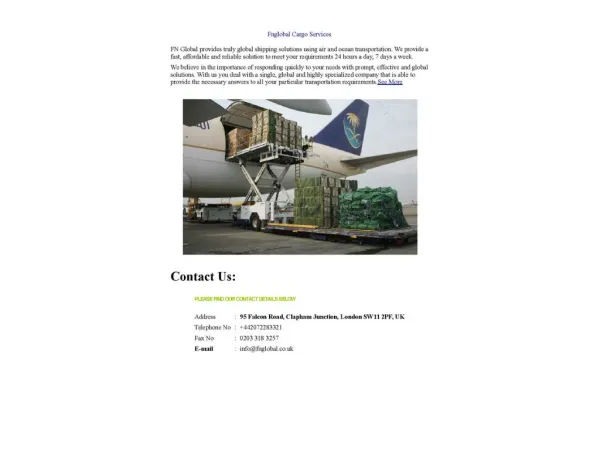 Fnglobal Cargo Services
