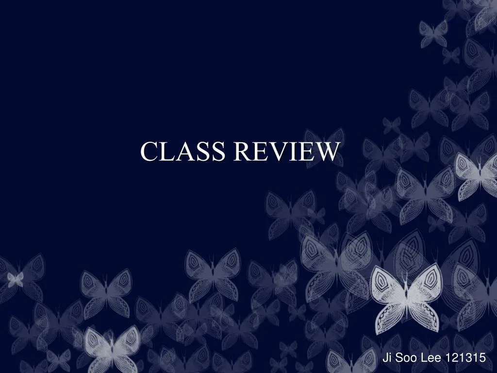 class review