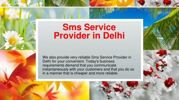 Sms Service Provider in Delhi