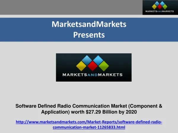 Software Defined Radio Communication Market by Component