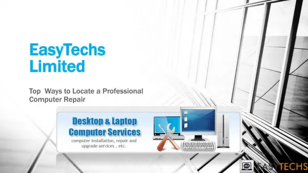 Top Ways to Locate a Professional Computer Repair