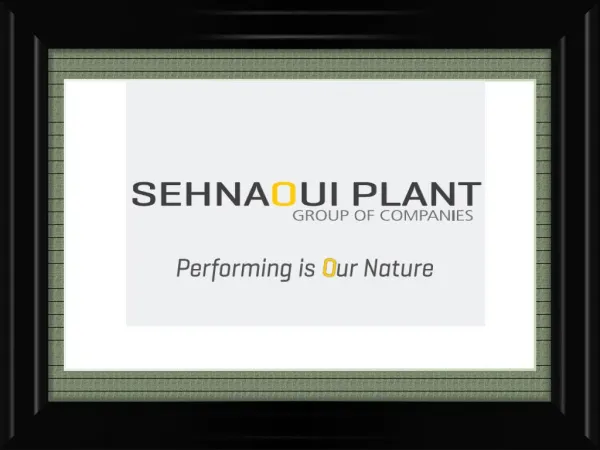Sehnaoui Plant - Market Leader in Construction Equipment