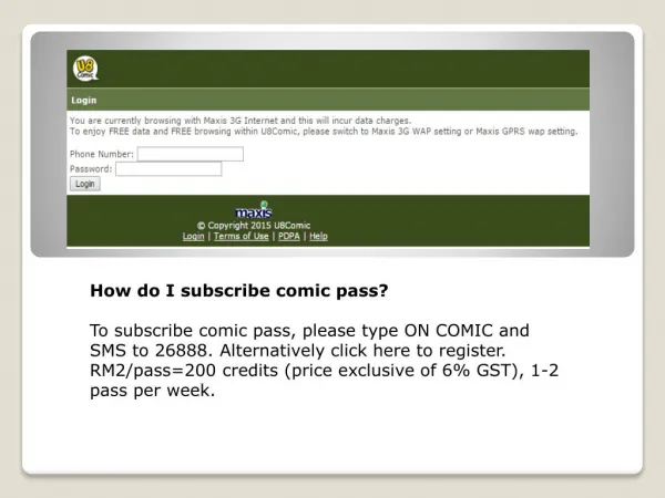 How do I subscribe comic pass? | m.u8comic.com