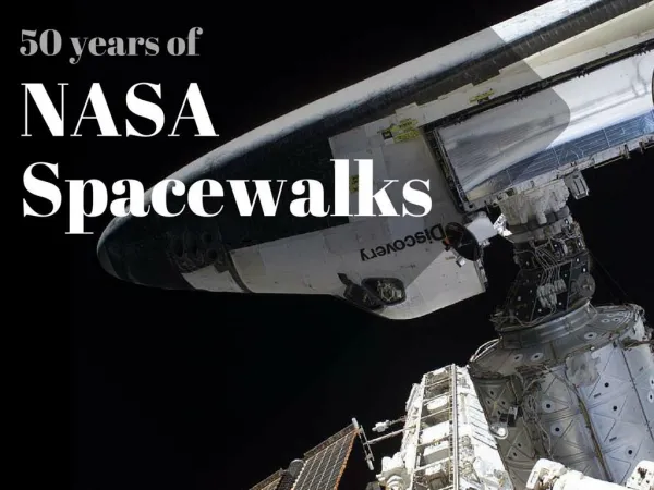 50 years of NASA Spacewalks