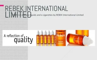 REBEK International Limited - slide 1