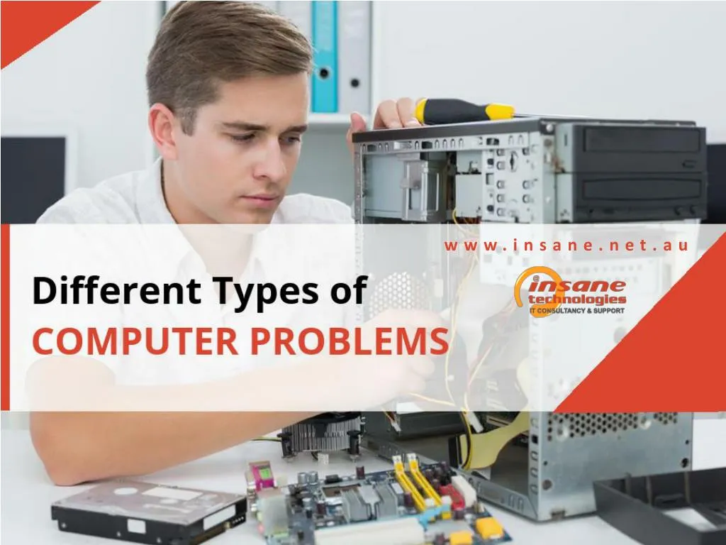 different types of computer problems