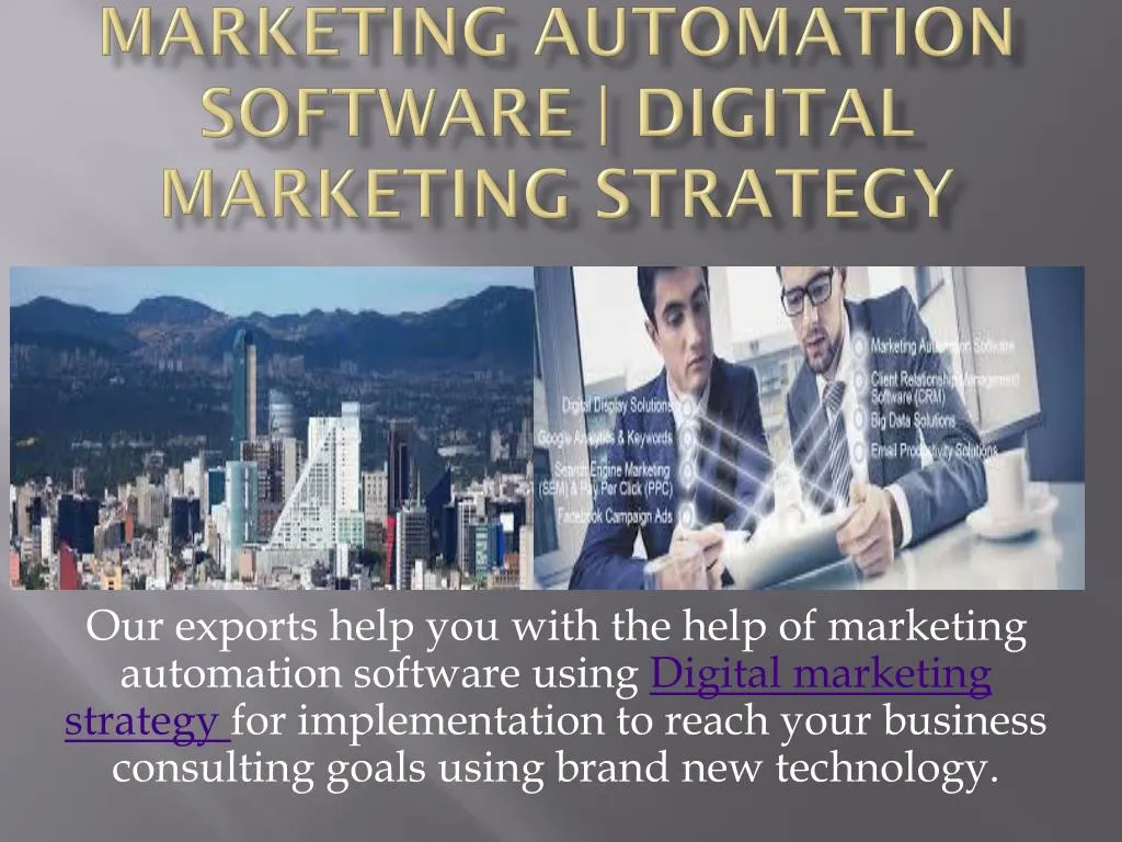 marketing automation software digital marketing strategy