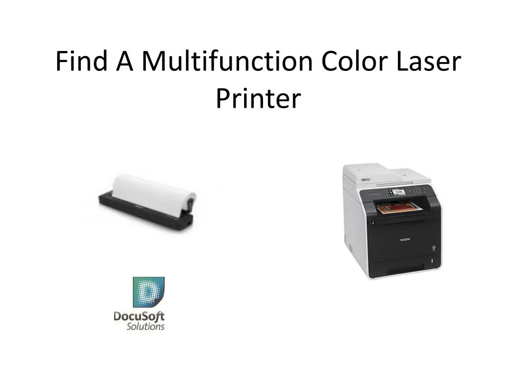 find a multifunction color laser printer