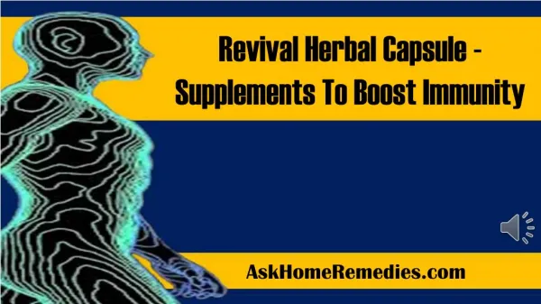 Revival Herbal Capsule - Supplements To Boost Immunity