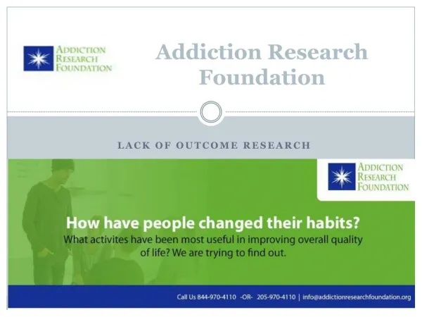 Survey about Drug Addiction Change