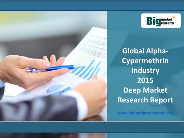 Swot analysis of Global Alpha-Cypermethrin Market 2015
