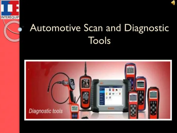 Automotive Scan Tool And Equipments | Interequip