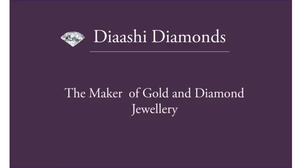Exquisite Collection of Online Diamond Jewellery