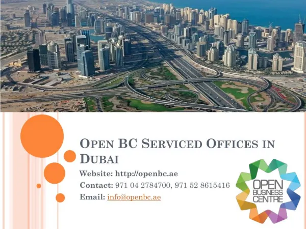 Serviced Offices In Dubai